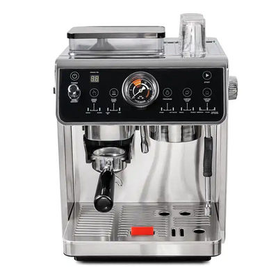 Mesin Espresso Profesional Pintar Mesin Kopi Full Automatic Dengan Tongkat Uap Untuk Rumah