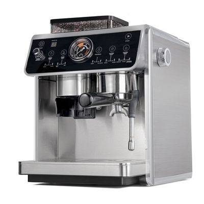 Mesin pembuat kopi otomatis Karoseri stainless steel rumah pintar mesin kopi espresso Italia