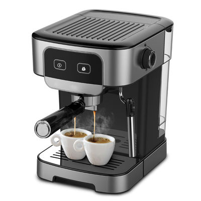 Electric 15 Bar Smart Coffee Maker Mesin Dengan Susu Penuh Manual Espresso