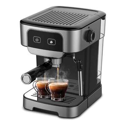 Electric 15 Bar Smart Coffee Maker Mesin Dengan Susu Penuh Manual Espresso