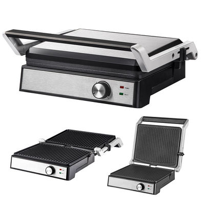 180 derajat Full Open Non Stick Plate Tray Movable Oil Electric Toaster Sandwich Maker