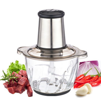 Daging Makanan Sayuran Listrik Mini Blender 400W Baja tahan karat