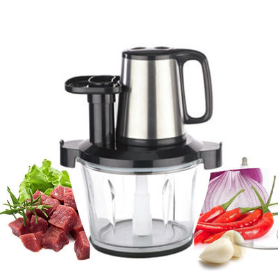 Daging Makanan Sayuran Listrik Mini Blender 400W Baja tahan karat