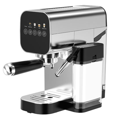 Mesin Kopi Espresso Semi-otomatis Dengan Pencet Susu Manual Untuk Latte Cappuccino