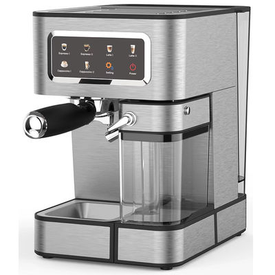 Mesin Kopi Espresso Semi-otomatis Dengan Pencet Susu Manual Untuk Latte Cappuccino