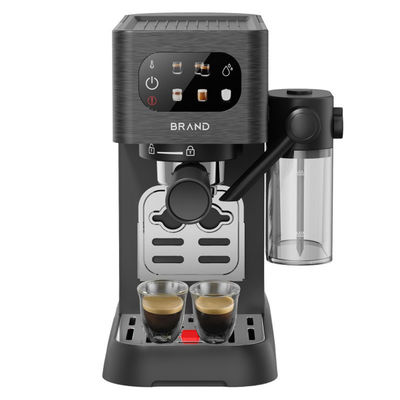 Mesin Kopi Espresso Semi-otomatis Dengan Pencet Susu Manual Untuk Latte Cappuccino