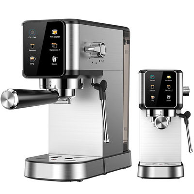 Digital Home Thermoblock Pemanasan Expresso Coffee Maker Otomatis Uap Portable Smart Italia Espresso Mesin Kopi