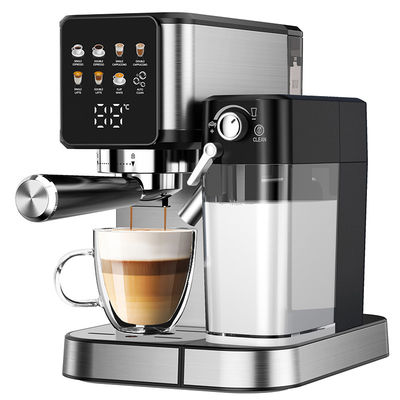 Digital Home Thermoblock Pemanasan Expresso Coffee Maker Otomatis Uap Portable Smart Italia Espresso Mesin Kopi