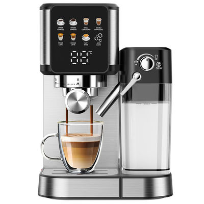 Digital Home Thermoblock Pemanasan Expresso Coffee Maker Otomatis Uap Portable Smart Italia Espresso Mesin Kopi