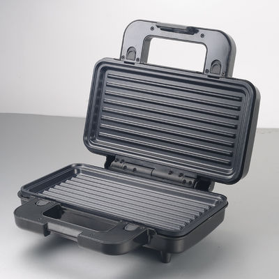 2-Slice Deep Fill Waffle Sandwich Maker BBQ Grill yang bisa dilepas Lapisan anti lengket untuk Masakan Masakan Grill Listrik Griddles