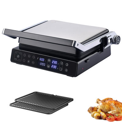 2000w Digital Electric Kitchentop Opsi Probe Suhu Penggunaan Rumah Tangga Dengan Plat Ptfe yang Dapat Dipisahkan Dan Kontrol Ketinggian