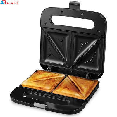 2 Slice Deep Fill Sandwich Maker Pemotong Donut Pancake Maker BBQ Grill Non-Stick Coating Mesin Masakan