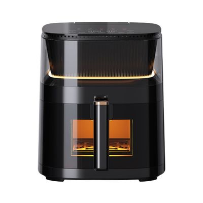 5l stainless steel multifunctional kecil air fryer oven Smart Square sehat listrik untuk penggunaan rumah tangga