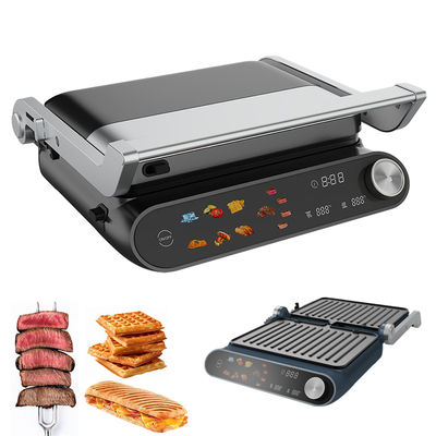 2000w Digital Electric Kitchentop Opsi Probe Suhu Penggunaan Rumah Tangga Dengan Plat Ptfe yang Dapat Dipisahkan Dan Kontrol Ketinggian
