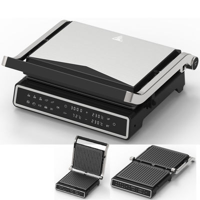 2000w Digital Electric Kitchentop Opsi Probe Suhu Penggunaan Rumah Tangga Dengan Plat Ptfe yang Dapat Dipisahkan Dan Kontrol Ketinggian