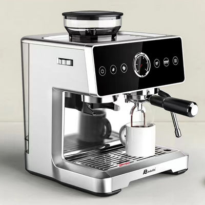 Anbo Touchscreen Italia ULKA Pump Multifunctional Espresso Coffee Maker Mesin Dengan Grinder