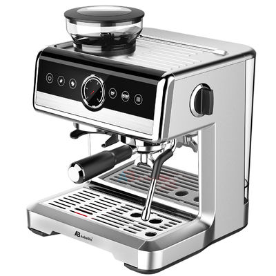 Anbo Touchscreen Italia ULKA Pump Multifunctional Espresso Coffee Maker Mesin Dengan Grinder