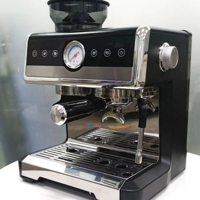 Anbo Touchscreen Italia ULKA Pump Multifunctional Espresso Coffee Maker Mesin Dengan Grinder