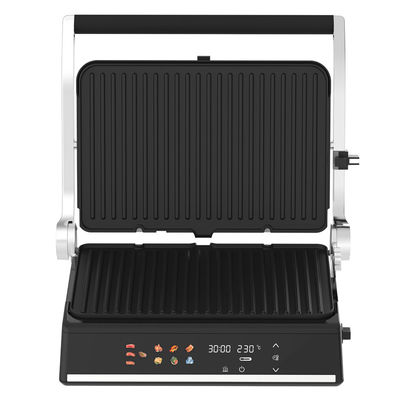 Rating Efisiensi Energi Listrik Kelas A 2200w Waffle Panini Maker 1 Tahun Garansi