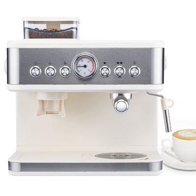 Anbo Touchscreen Italia ULKA Pump Multifunctional Espresso Coffee Maker Mesin Dengan Grinder