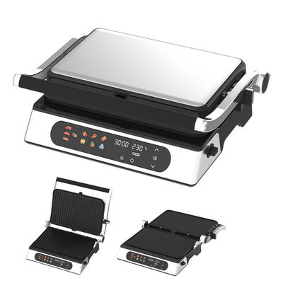 Rating Efisiensi Energi Listrik Kelas A 2200w Waffle Panini Maker 1 Tahun Garansi