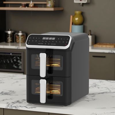 Plastic Square 1800 Watt Digital Airfryer App Dikendalikan