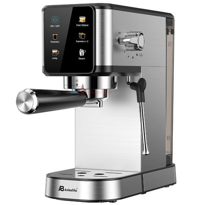 Anbo Touch Screen Control Kopi Dan Espresso Maker Multifungsi Cappuccino 20 Bar