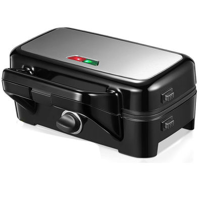 2 Slice Deep Xxl Grill Sandwich Maker Kontrol suhu yang dapat disesuaikan Sumber listrik yang dapat dilepas Ptfe Penggunaan rumah tangga