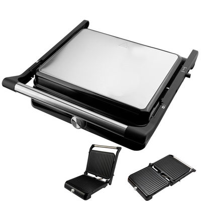Kontak Rumah Tangga 2000w Sandwich Press Grill Piring Panini Grill