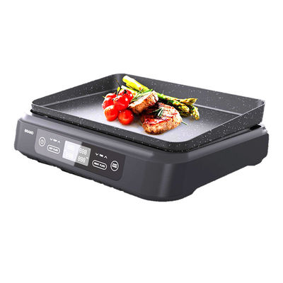 2 Slice Deep Xxl Grill Sandwich Maker Kontrol suhu yang dapat disesuaikan Sumber listrik yang dapat dilepas Ptfe Penggunaan rumah tangga