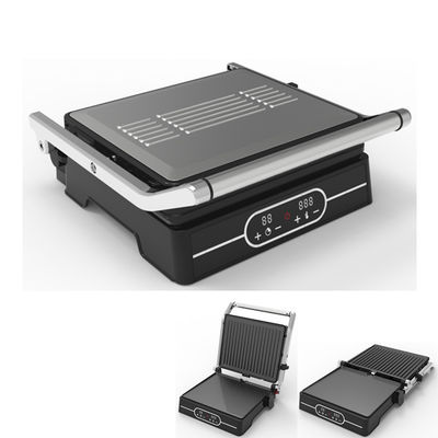 Kontak Rumah Tangga 2000w Sandwich Press Grill Piring Panini Grill