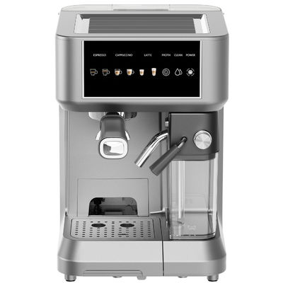 Anbo Big Touch Screen Control Cappuccino Espresso Mesin Kopi Multifungsi Dengan Grinder