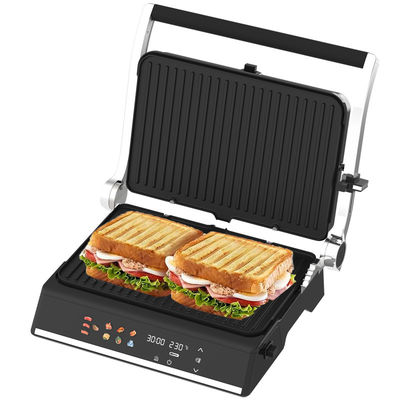 2200w Pembuatan Panini 4/6 Slice Dengan Probe