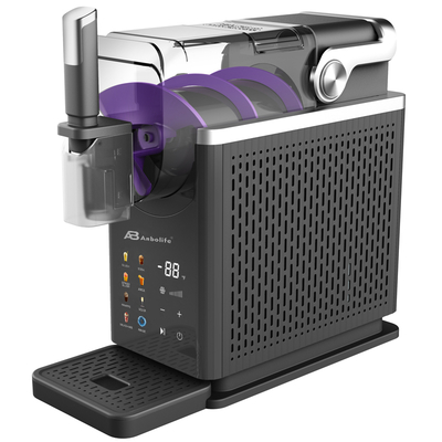 Anbolife 1.9L Electric Slushie Maker untuk es krim dan jus beku