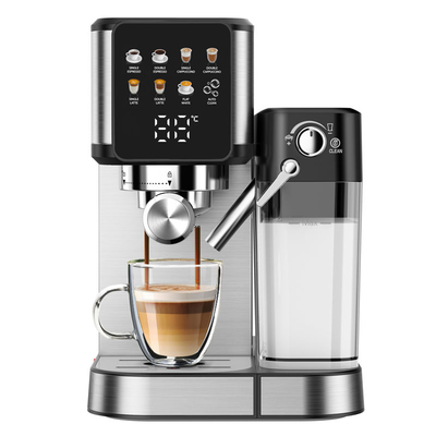 Anbolife BC5383 20 Bar Semi-Automatic Espresso Coffee Maker dengan Tangki Susu