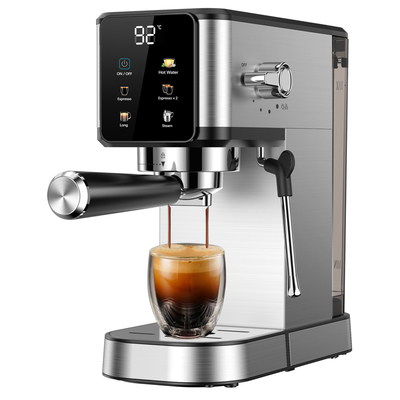 Anbolife BC5383 20 Bar Semi-Automatic Espresso Coffee Maker dengan Tangki Susu