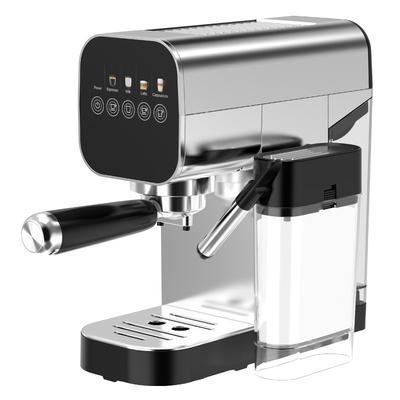 Anbolife BC5383 20 Bar Semi-Automatic Espresso Coffee Maker dengan Tangki Susu