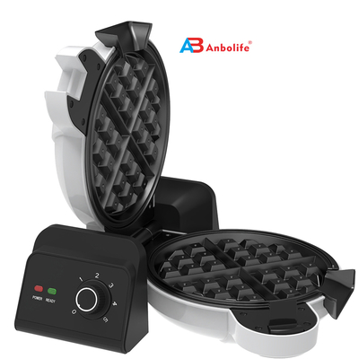 Anbolife Animal Shape Waffle Maker dengan Plat Non-Stick
