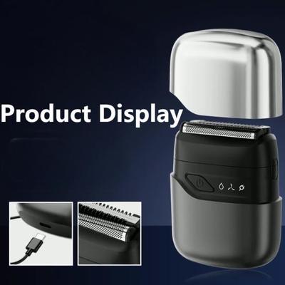 Mini Portable Electric Shaver dengan IPX7 Waterproof dan Baterai 350mAh untuk Waktu Kerja 60 Min
