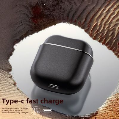 Pencukur Listrik Mini Ganda Portabel Sepenuhnya Dapat Dicuci dengan Desain Mengambang Magnetik untuk Pria