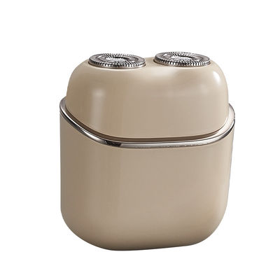 Pencukur Listrik Mini Ganda Portabel Sepenuhnya Dapat Dicuci dengan Desain Mengambang Magnetik untuk Pria