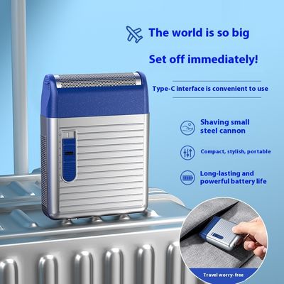 ANBOLIFE Mini Portable Electric Shaver dengan 60 Min Working Time 1 Tahun Garansi dan 5W Power USB Rechargeable Razor