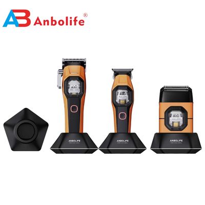 ANBOLIFE Trimmer Rambut Profesional dengan Motor Vektor 12000RPM dan Microchip Magnetic Motor USB Power untuk penggunaan rumah tangga dan komersial
