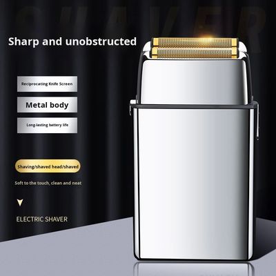 Pencukur Listrik USB ANBOLIFE dengan Baterai 600mAh Tahan Air IPX4 dan Waktu Kerja 90 Menit untuk Tubuh dan Wajah