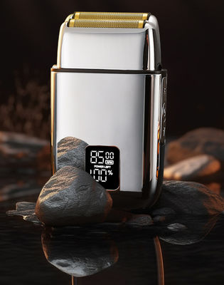 ANBOLIFE Pisau Cukur Tubuh Isi Ulang Logam Retro dengan IPX5 Tahan Air 90 Menit Waktu Kerja dan Baterai 600mAh