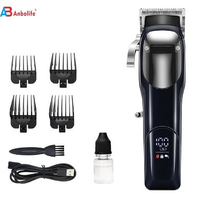 Alat Cukur Rambut dan Pemangkas Profesional dengan Motor BLDC 9000RPM, Daya Tahan 360 menit, dan Baterai 2500 mAh
