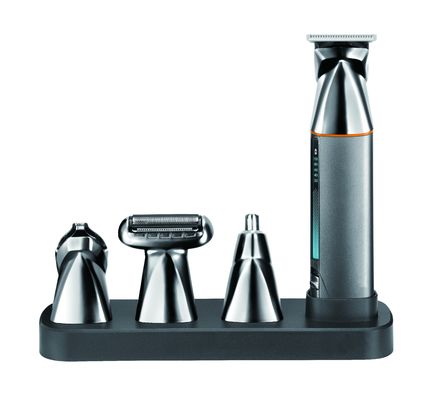 5 in 1 Multi-Function Electric Clipper dengan baterai 1200mAh dan 1 tahun garansi untuk pengisian cepat dan full body washable hair trimmer