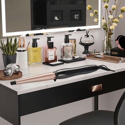 Pengeriting Rambut Keramik dengan Laras 25mm Garansi 1 Tahun dan Tegangan 110-240V untuk Keriting Halus Berkilau