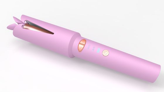 Auto Rechargeable Hair Curler dengan 16mm Keramik Barrel dan 4200mAh Baterai untuk Fast Styling