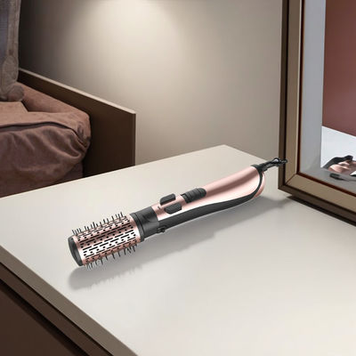 1200W Power Hair Dryer Brush dengan 3 Tingkat Suhu dan 220 ~ 240V Voltage untuk Gaya Mudah
